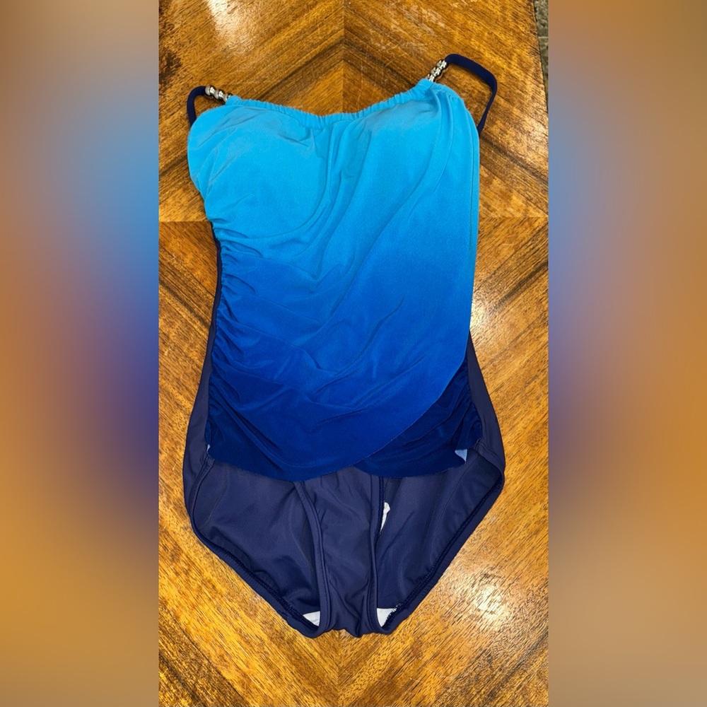 VENUS Blue Ombre One Piece Swimsuit